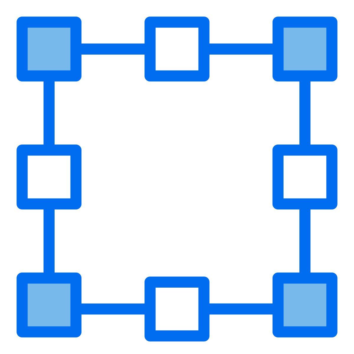 vector square icon
