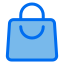 external bag-user-interface-creatype-blue-field-colourcreatype icon