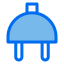 external plug-user-interface-creatype-blue-field-colourcreatype icon
