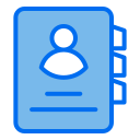 external address-office-and-business-creatype-blue-field-colourcreatype icon
