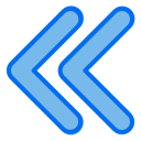 external arrow-arrows-creatype-blue-field-colourcreatype-2 icon