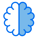 external brain-healthy-medic-creatype-blue-field-colourcreatype icon