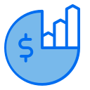 external business-investment-and-finance-creatype-blue-field-colourcreatype icon
