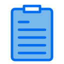 external clipboard-interface-a2-creatype-blue-field-colourcreatype icon