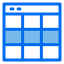 external collage-layout-1-creatype-blue-field-colourcreatype-2 icon