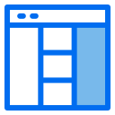 external collage-layout-1-creatype-blue-field-colourcreatype-3 icon