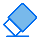 external eraser-interface-a2-creatype-blue-field-colourcreatype icon