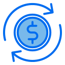 external exchange-investment-and-finance-creatype-blue-field-colourcreatype-2 icon