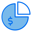 external pie-investment-and-finance-creatype-blue-field-colourcreatype icon