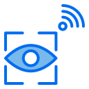 external scan-internet-of-things-creatype-blue-field-colourcreatype icon