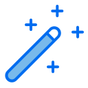 external wand-tools-design-creatype-blue-field-colourcreatype icon