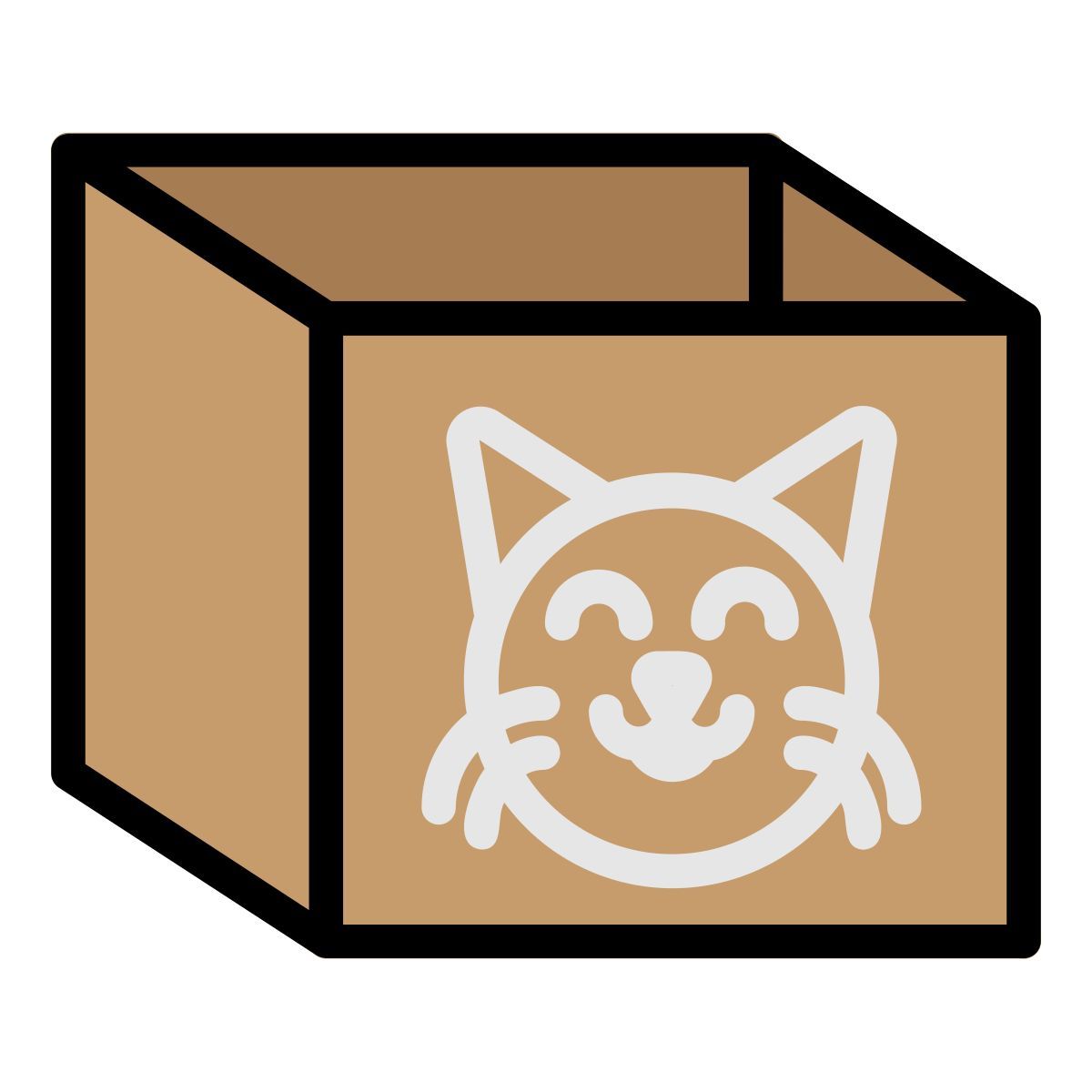 cardboard box icon