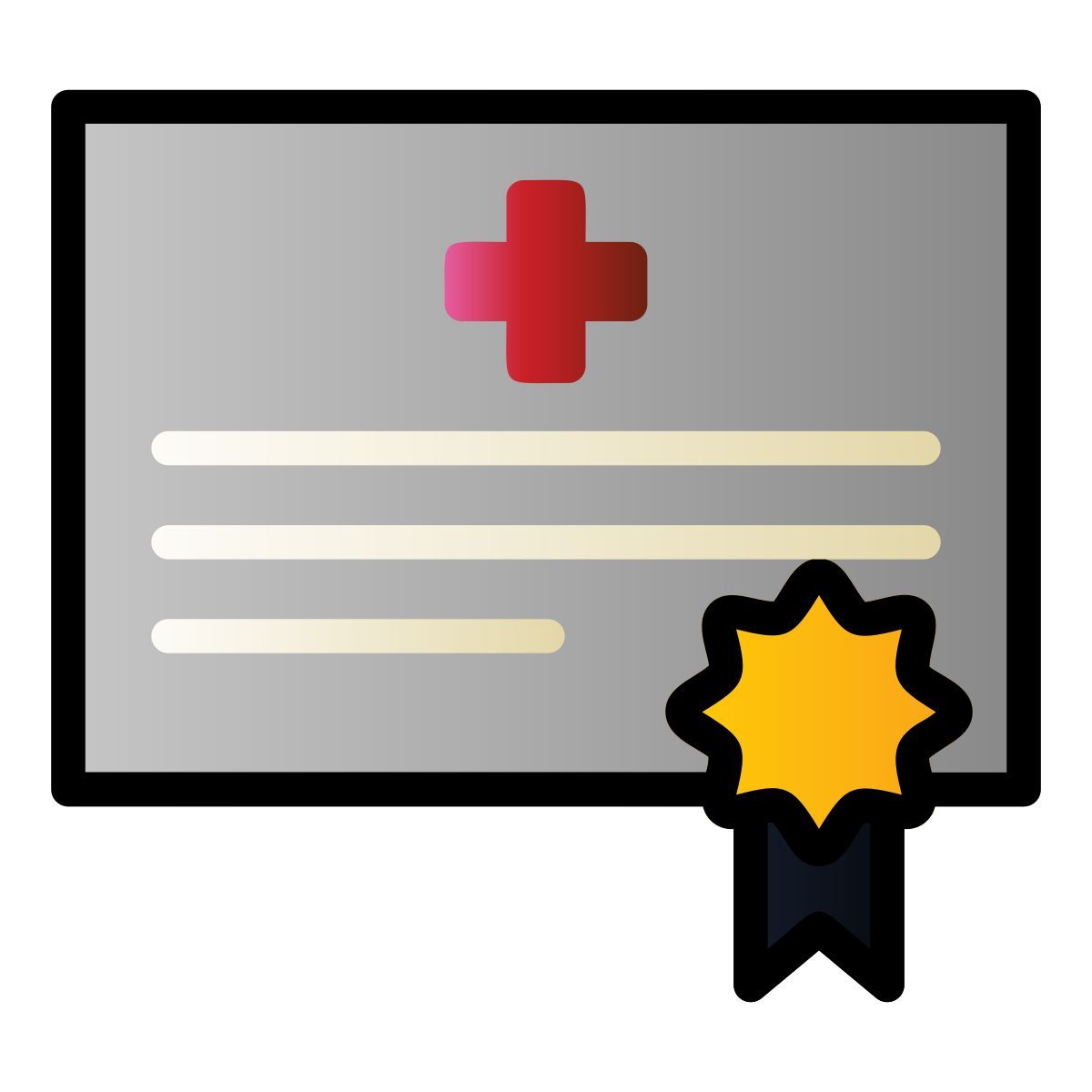 certificate icon