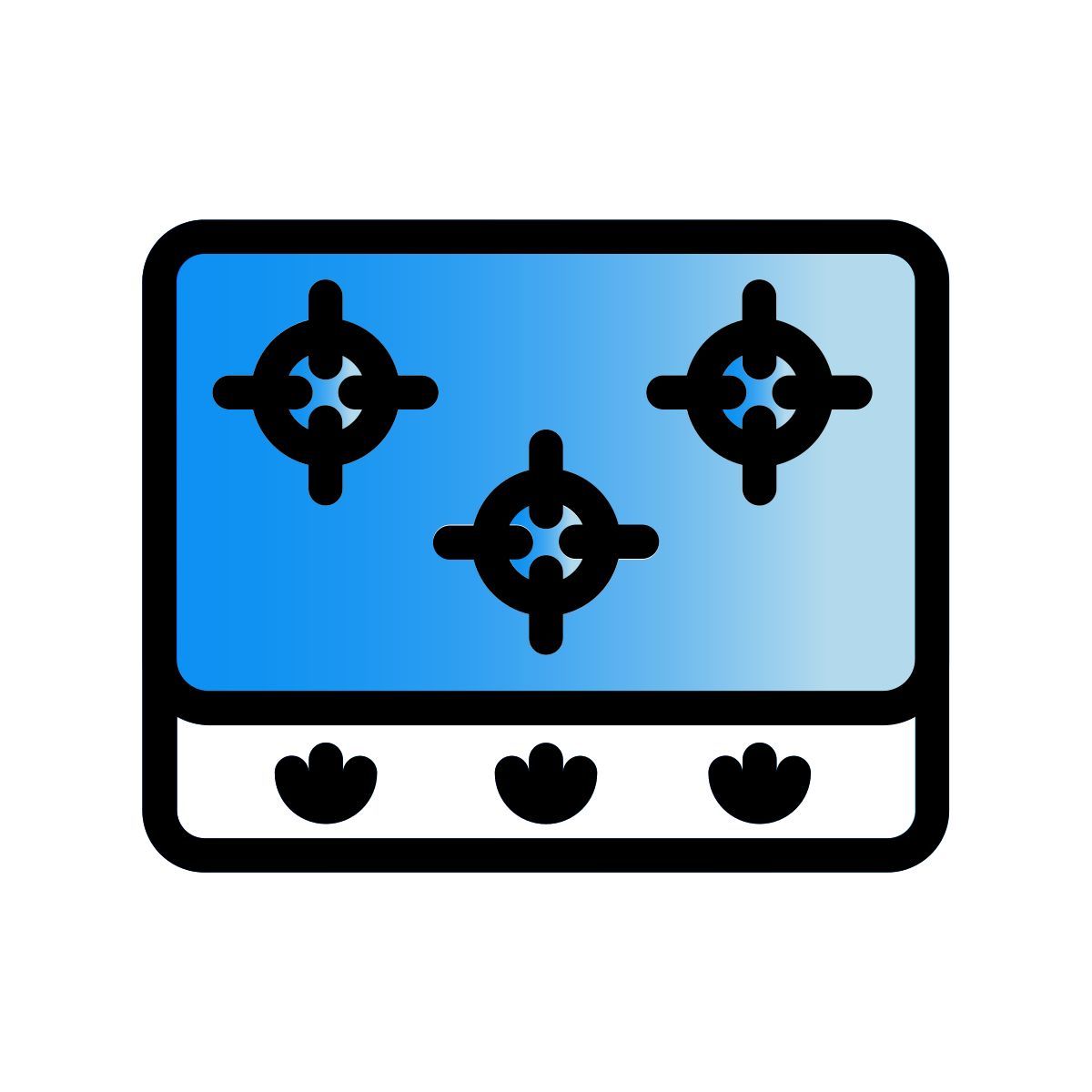 eletrodomésticos eletrônicos e eletrodomésticos creatype filed outline colorcreatype 3 icon