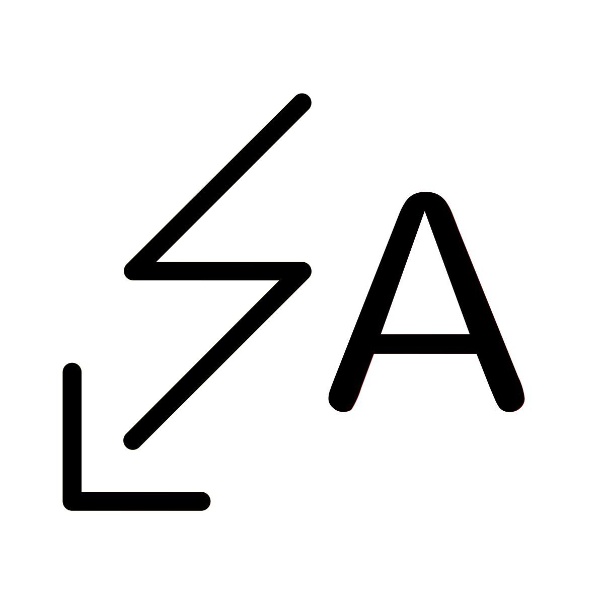 auto flash icon