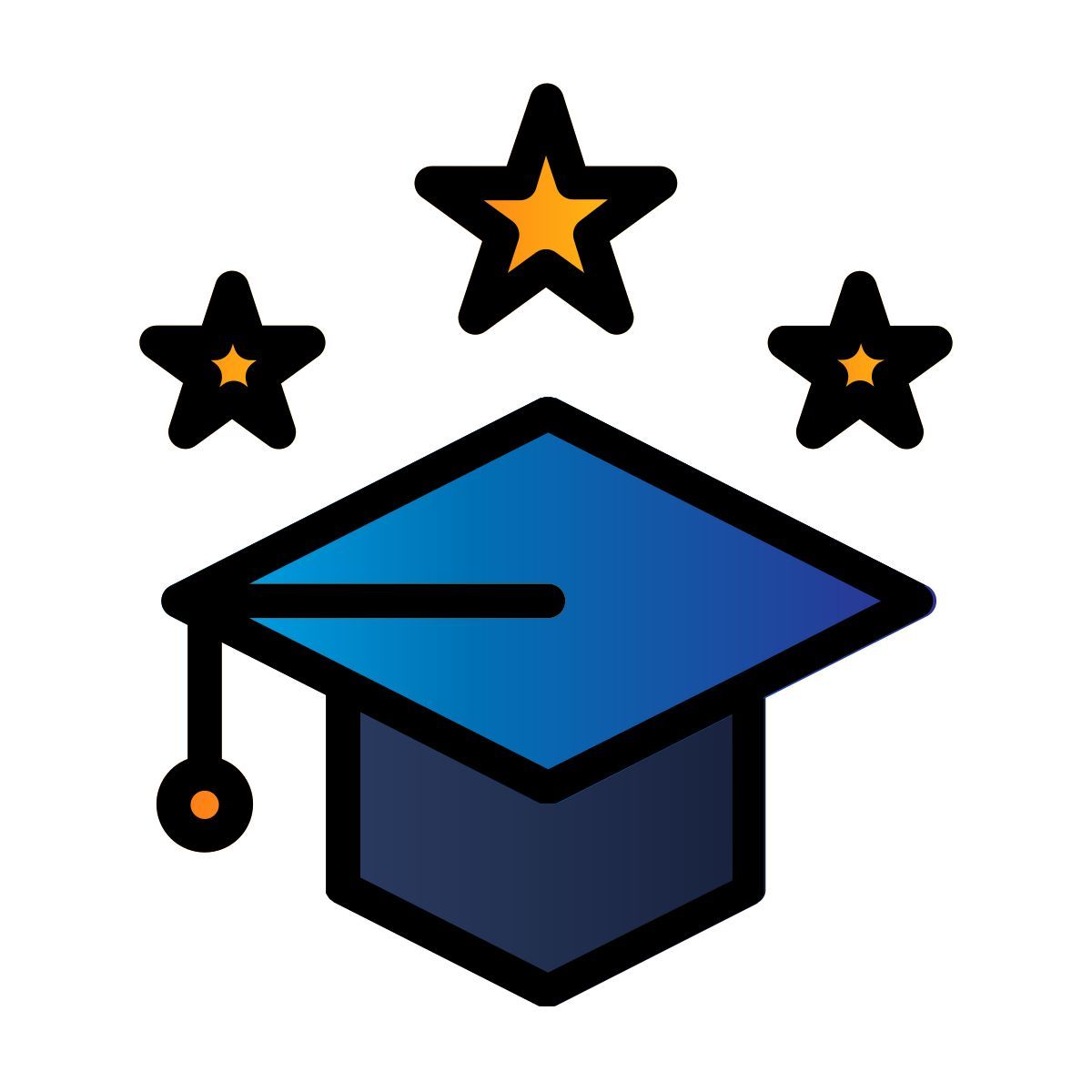 graduation cap icon