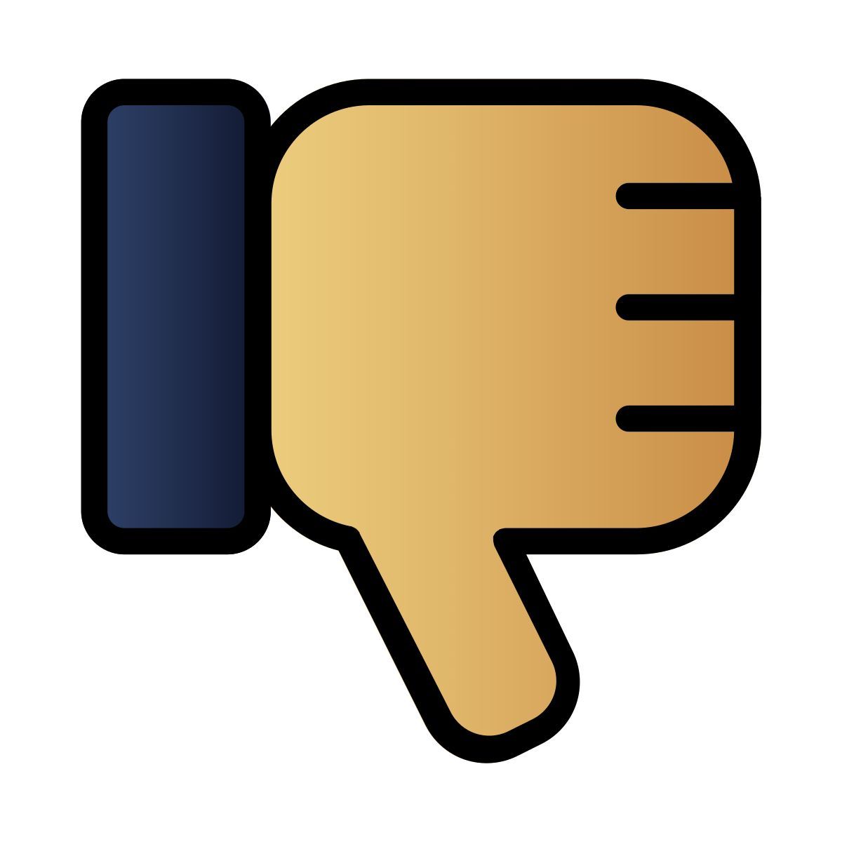 dislike icon