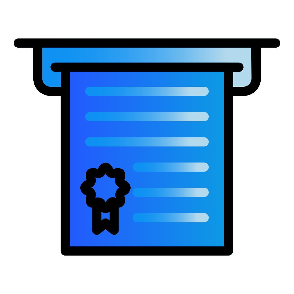 certificate icon