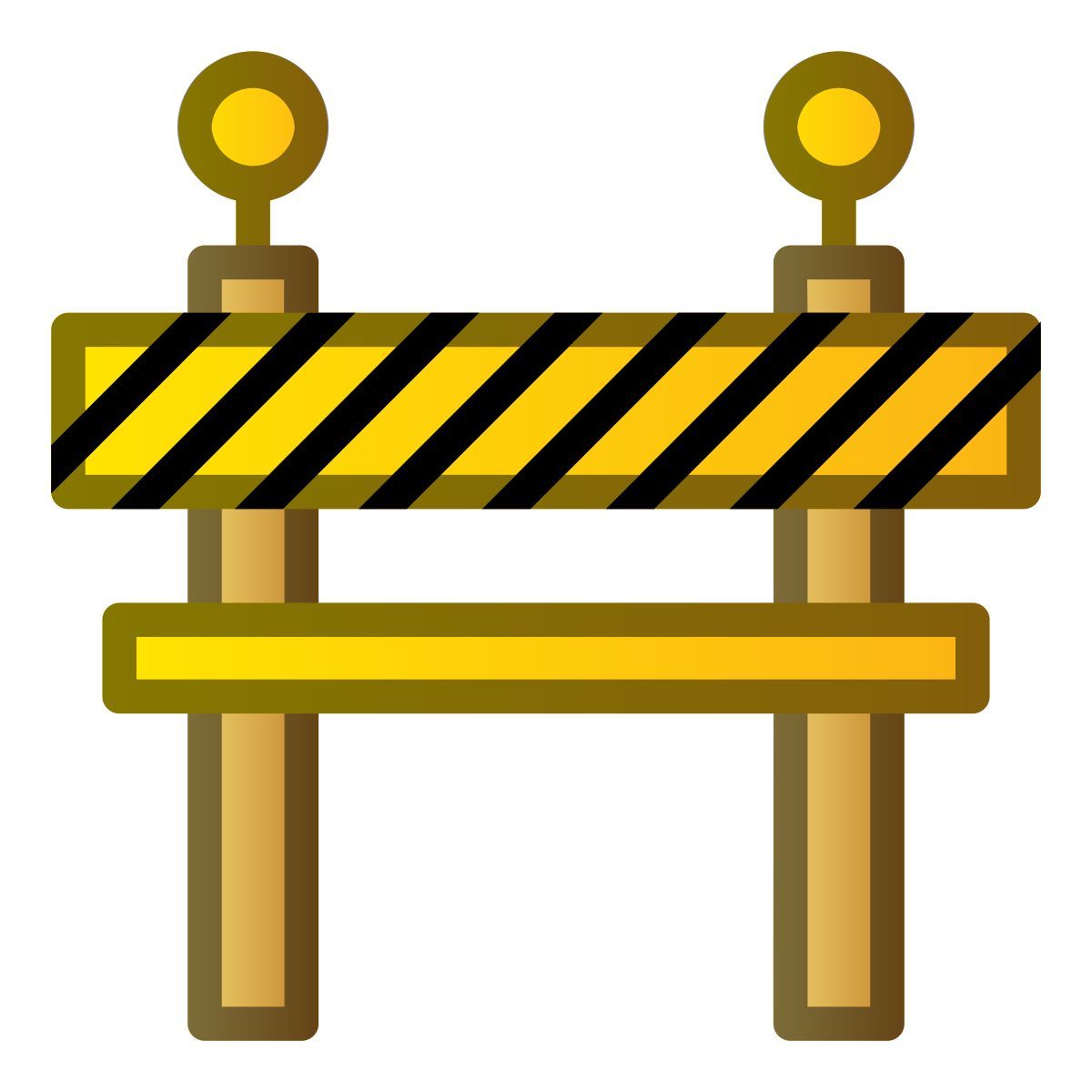 road barrier icon
