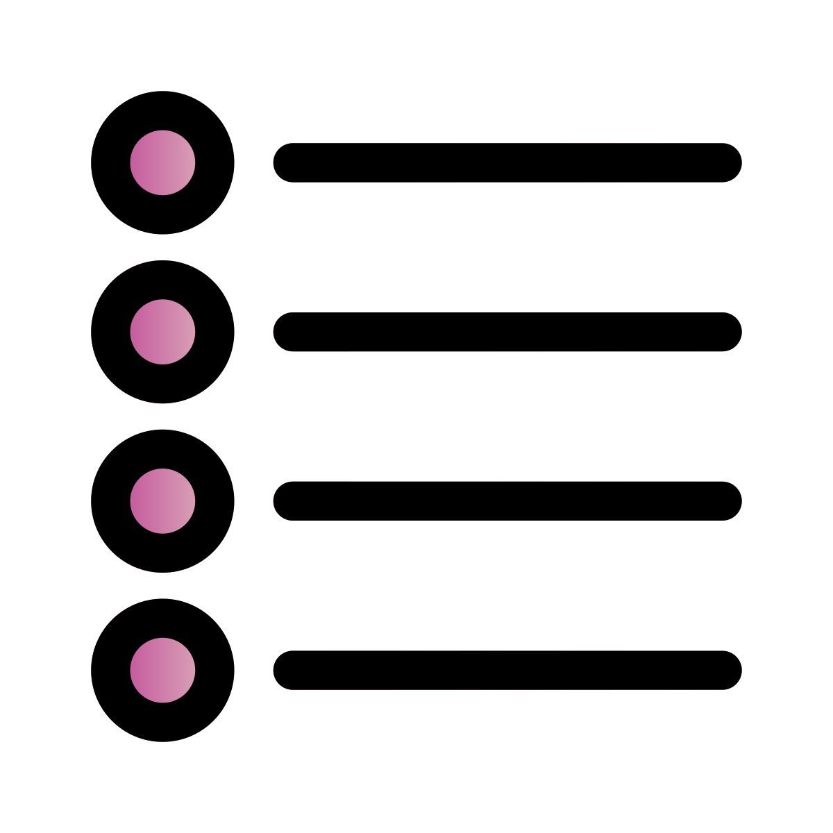 bullet list icon
