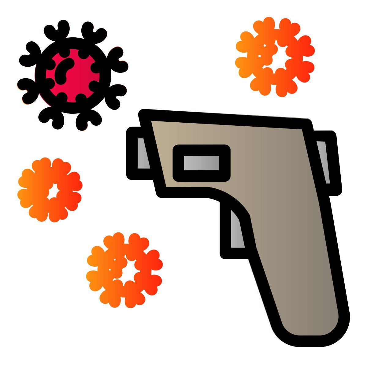 体温枪 icon