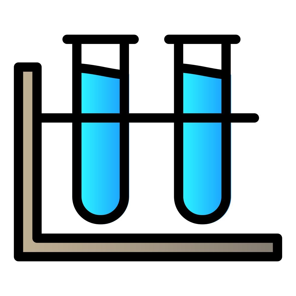 test tubes icon