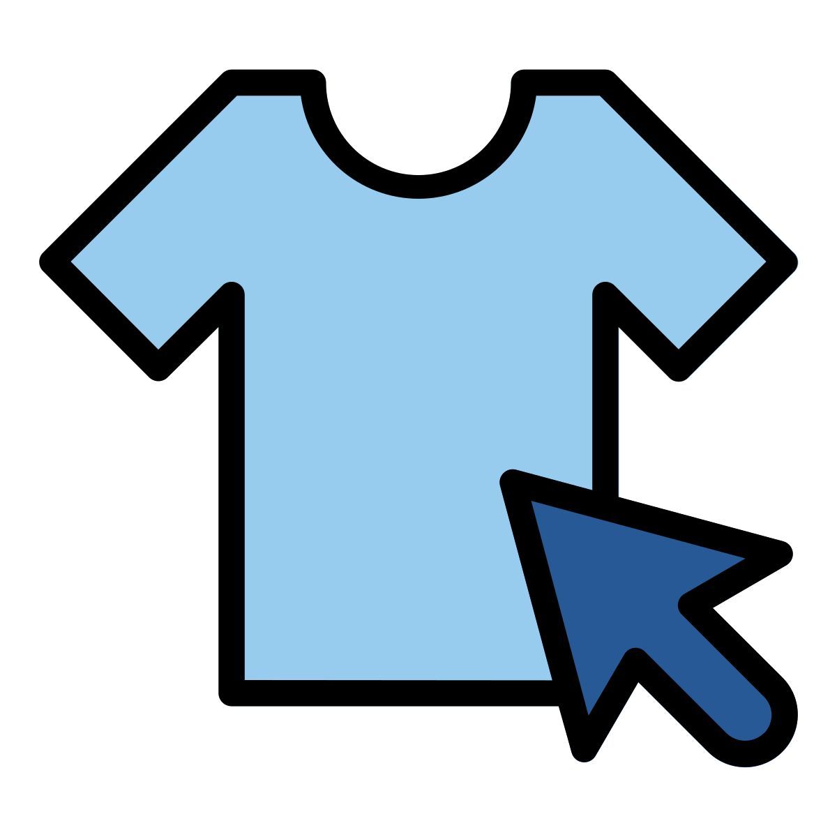 pick clothes icon