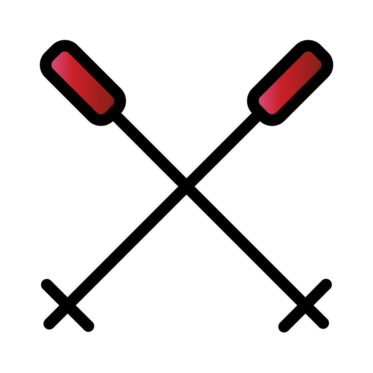 ski sticks icon