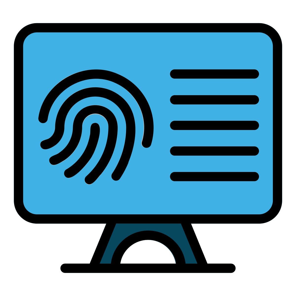 fingerprint icon