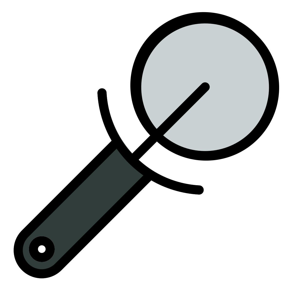 pizza knife icon