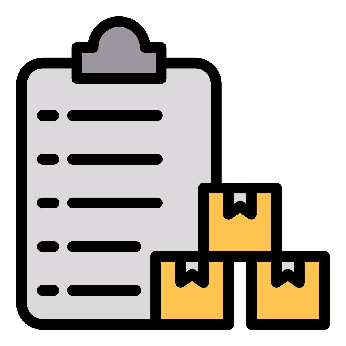delivery checklist icon