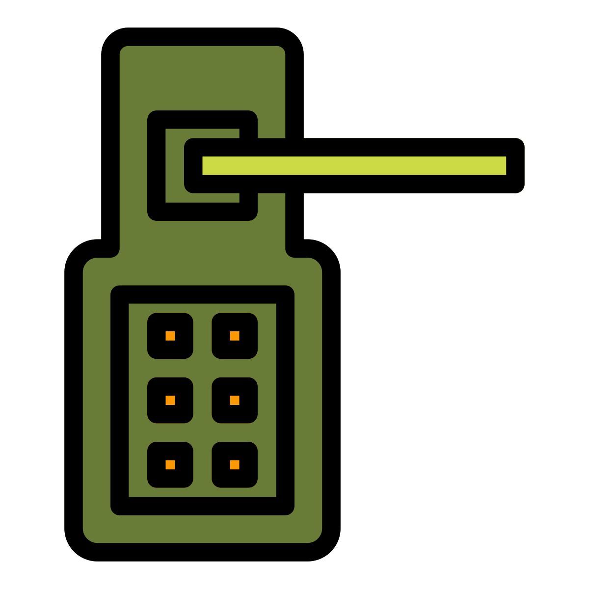 smart door key icon