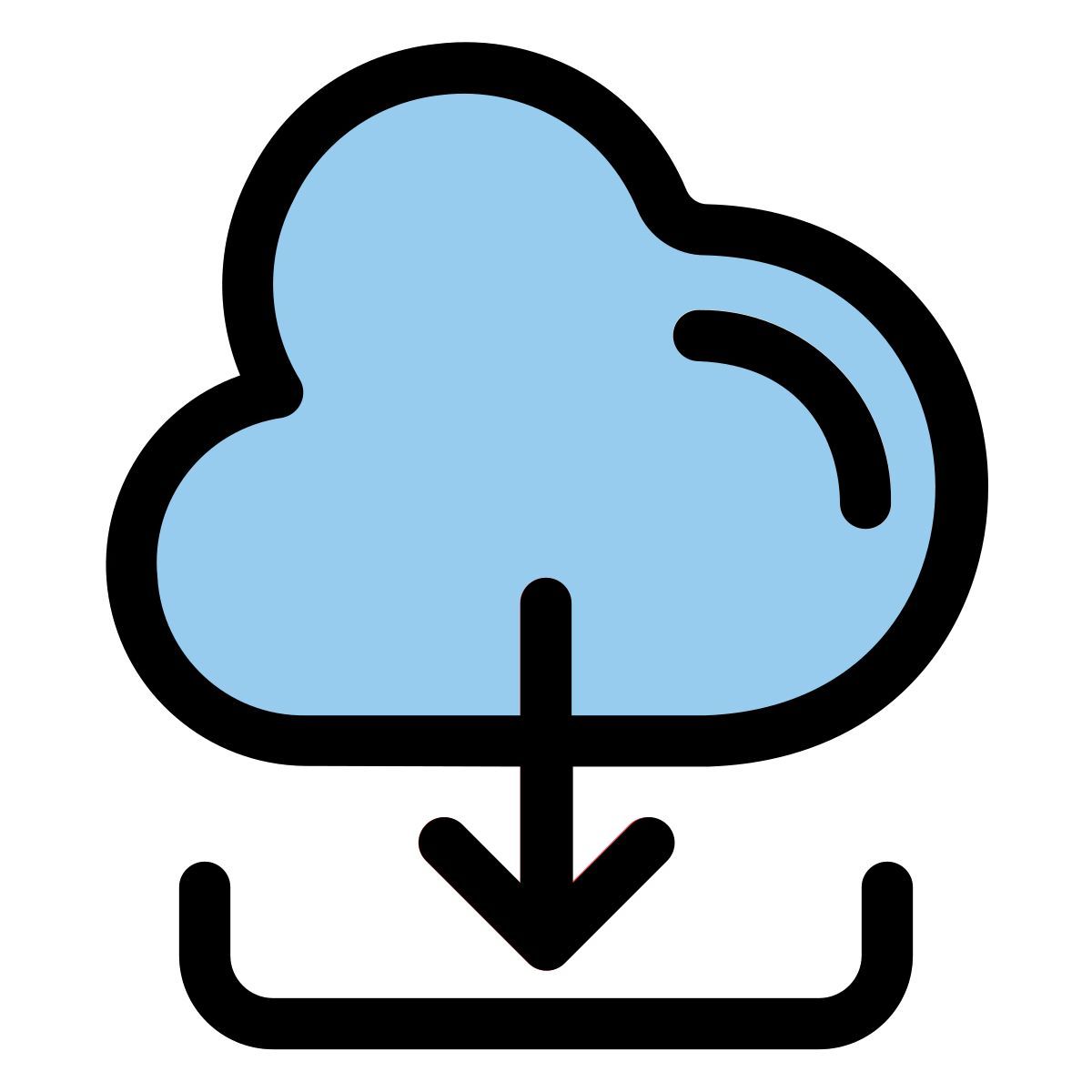scaricamento icon
