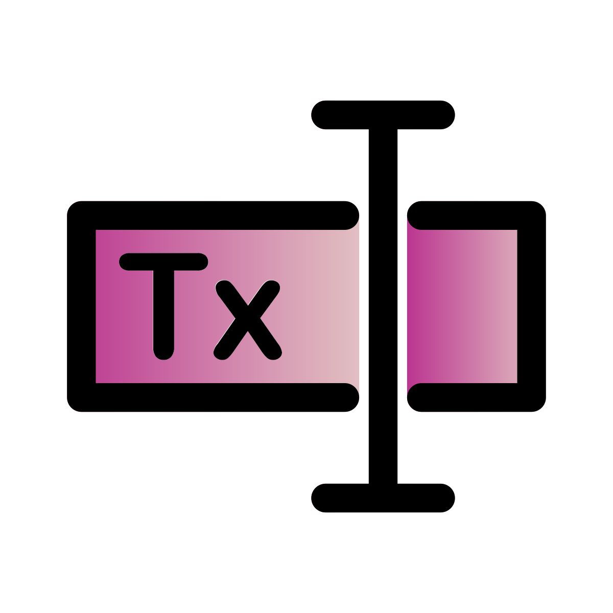 입력 텍스트 icon