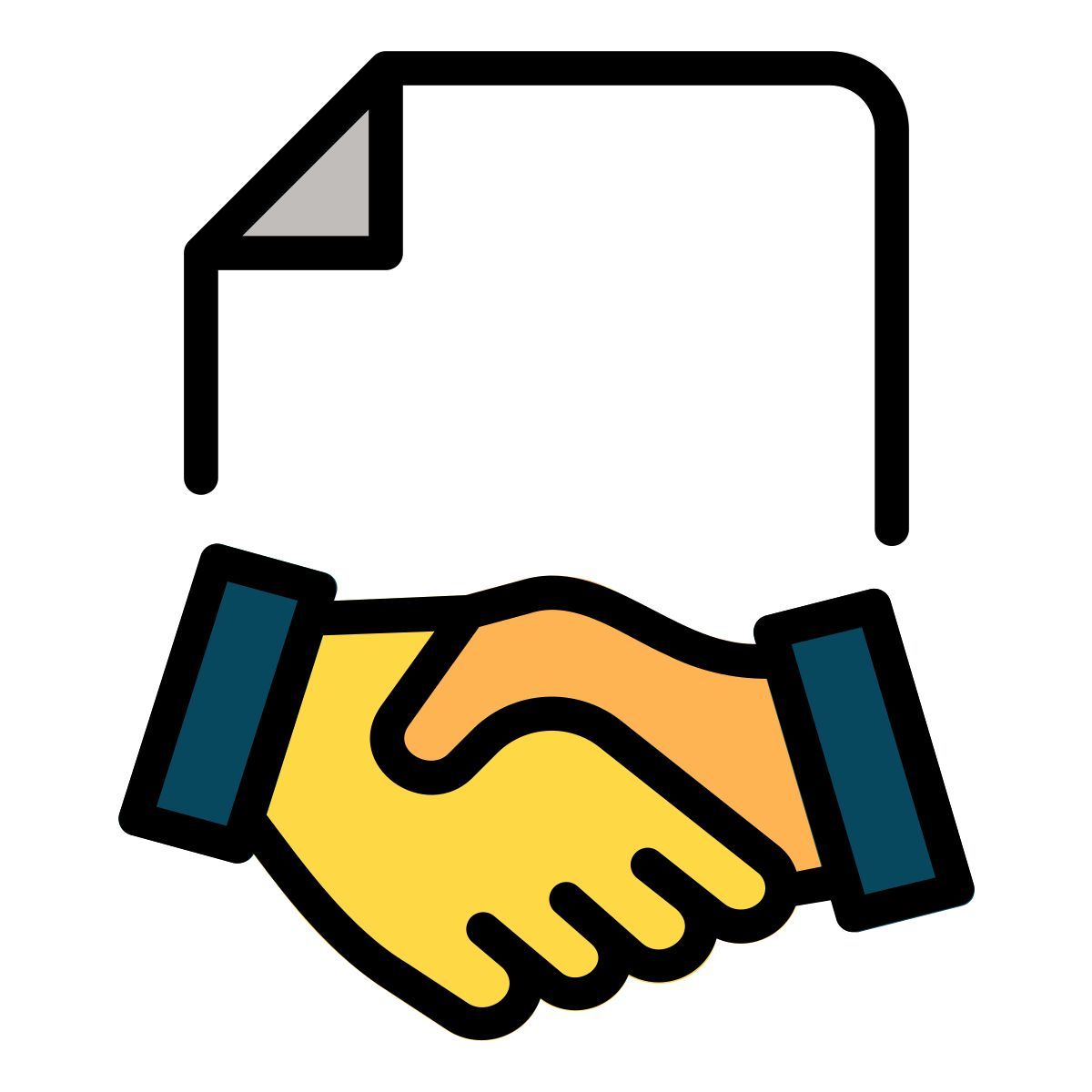 handshake icon