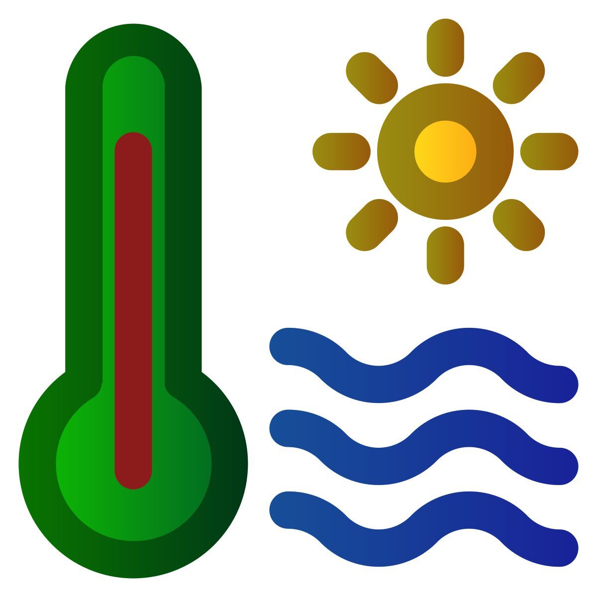 hot weather icon