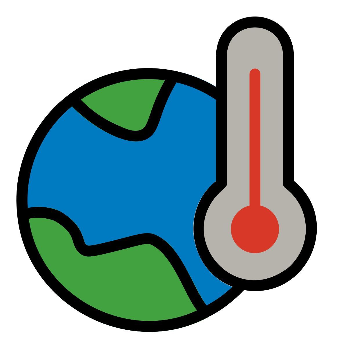 global warming icon