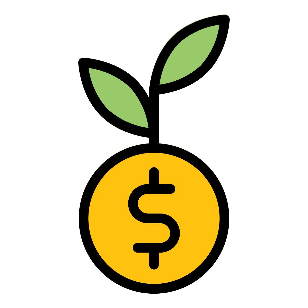 money growth icon