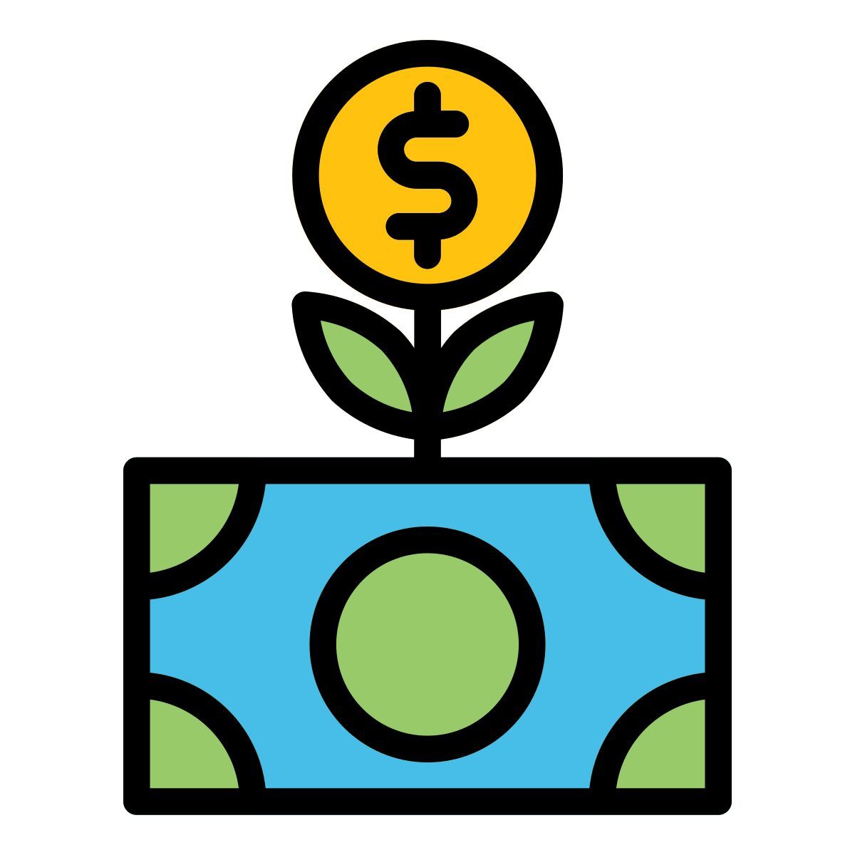 money growth icon