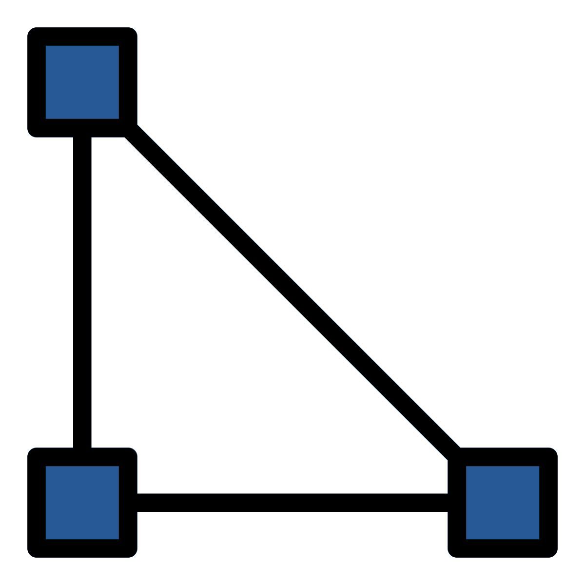 vector triangle icon