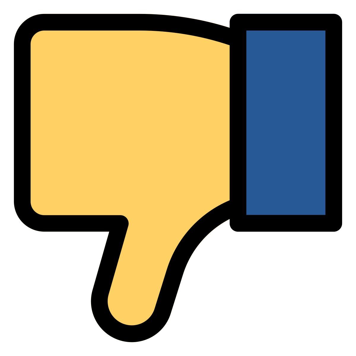 thumb down icon