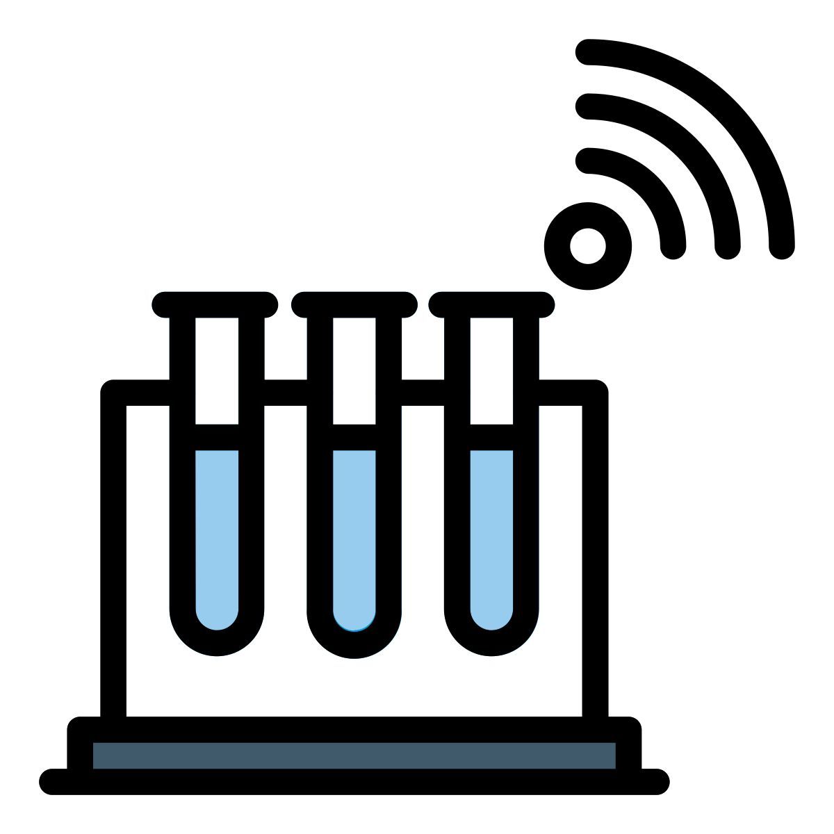 test tubes icon