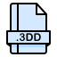 external 3dd-geographic-information-systems-creatype-filed-outline-colourcreatype icon