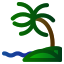 external beach-summer-creatype-filed-outline-colourcreatype icon