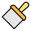 external brush-tools-design-creatype-filed-outline-colourcreatype icon