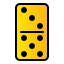 external casino-domino-dot-creatype-filed-outline-colourcreatype-3 icon