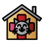 external clinic-veterinary-and-pet-creatype-filed-outline-colourcreatype icon