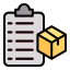 external delivery-shipping-and-logistic-creatype-filed-outline-colourcreatype icon