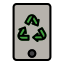 external device-ecology-recycling-filed-outline-creatype-filed-outline-colourcreatype icon