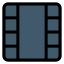 external movie-user-interface-creatype-filed-outline-colourcreatype icon